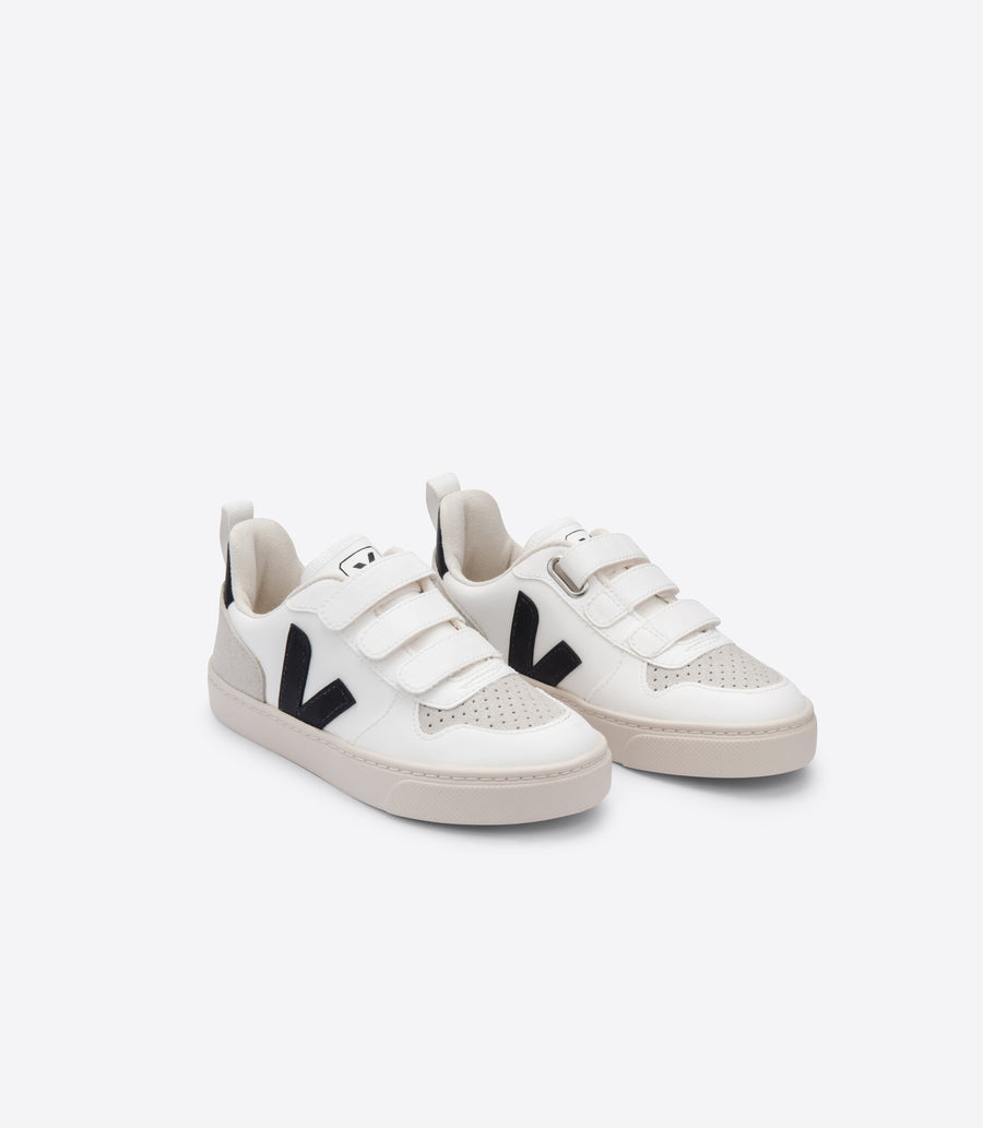 Veja - Sneakers - V-10 Velcro Cwl White Black