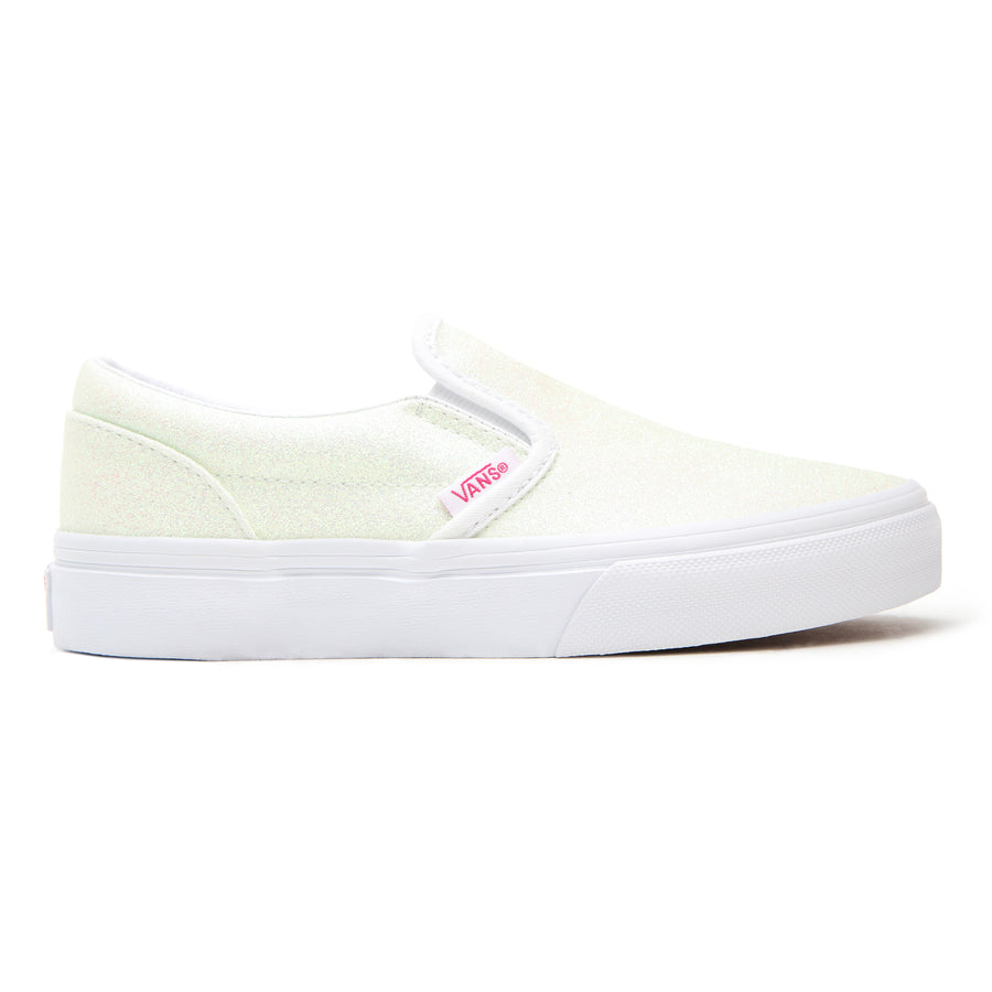 Vans - Shoes - Classic Slip-On  - Glitter Pink/White