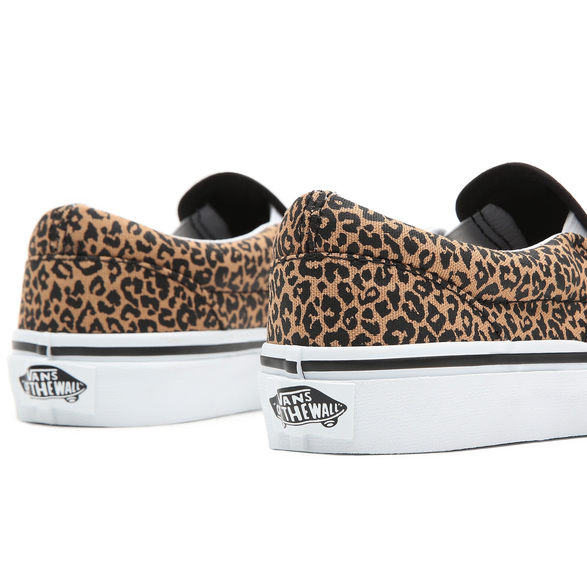 Classic Slip-On Leopard/Black Vans - Main Image