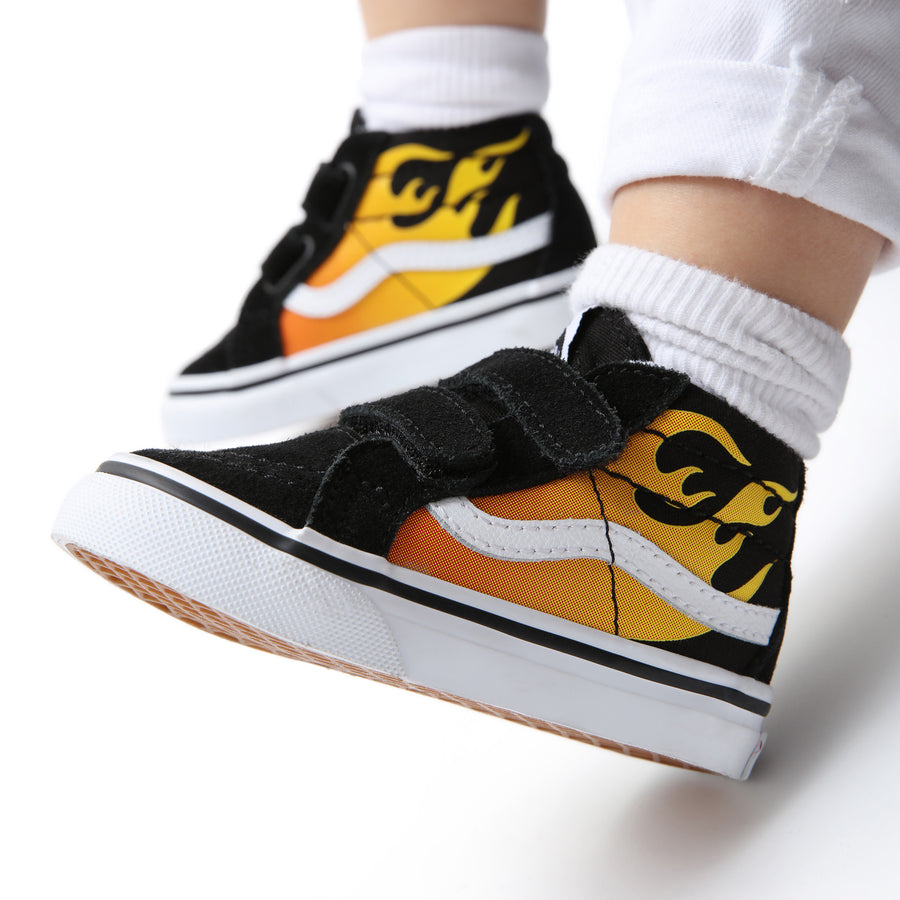 Td Sk8-Mid Reissue V (Hot Flame) Black/True White