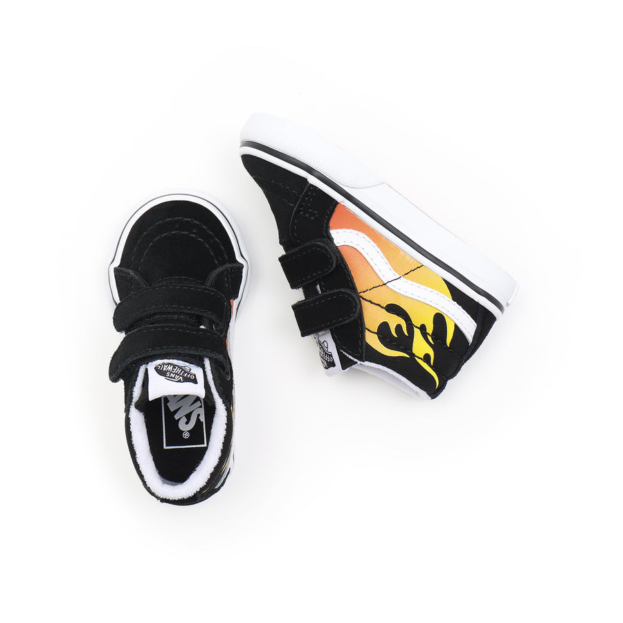 Td Sk8-Mid Reissue V (Hot Flame) Black/True White