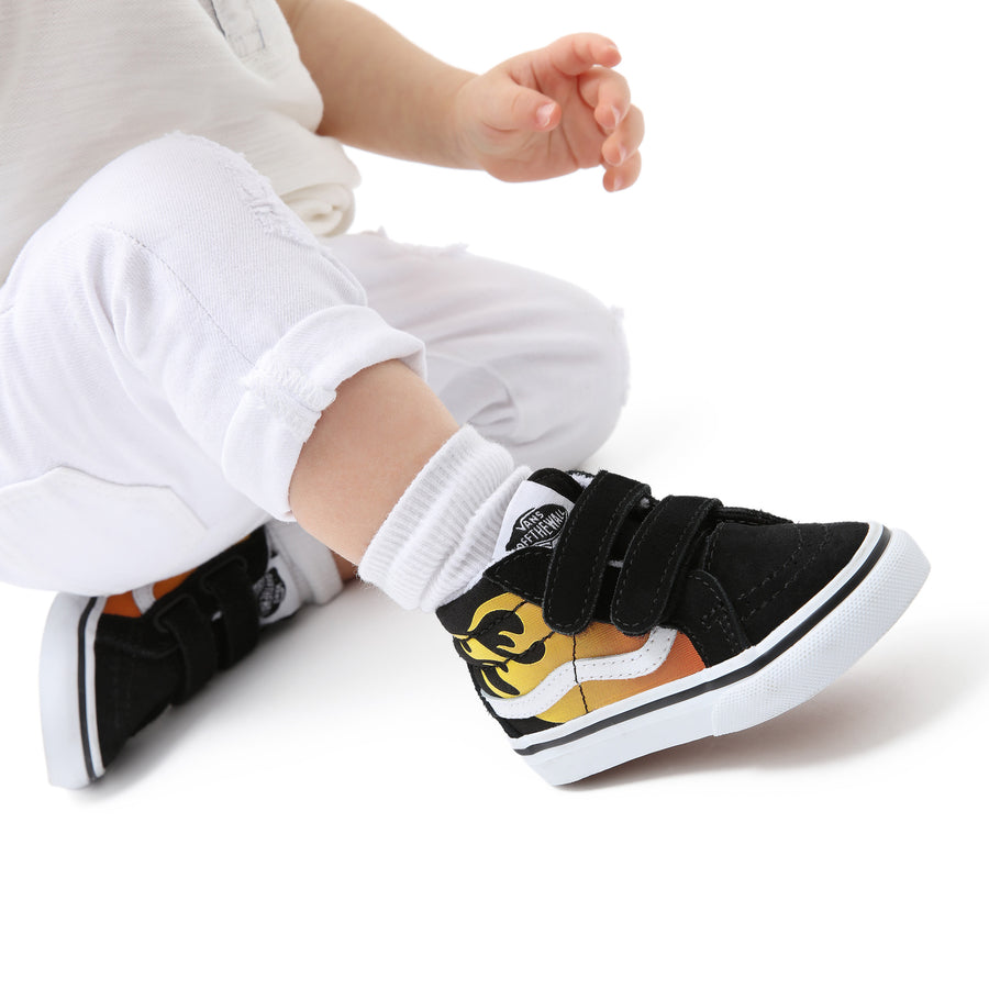 Td Sk8-Mid Reissue V (Hot Flame) Black/True White