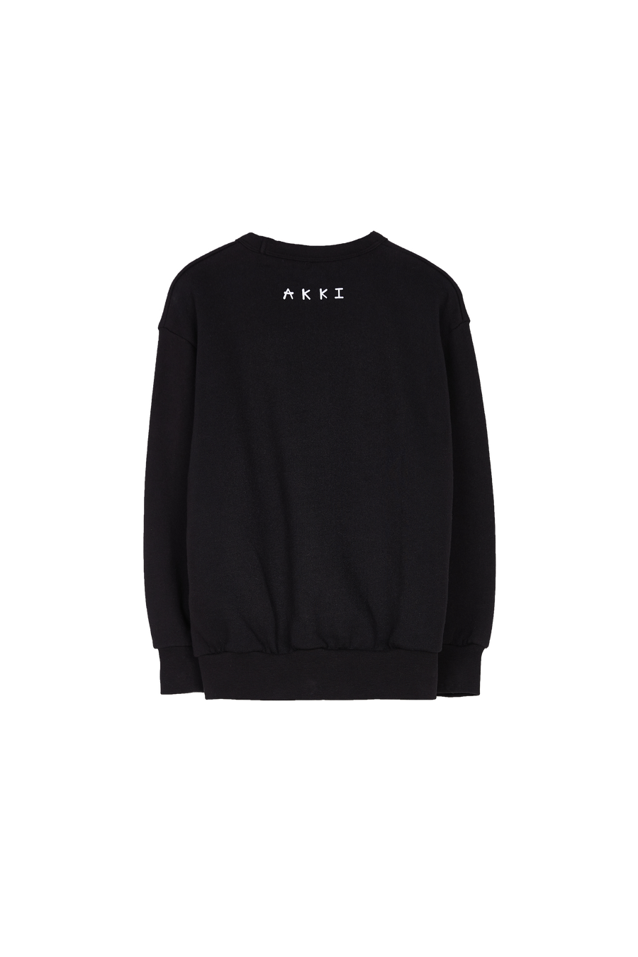 WIND Absolute Black Akki Family - Loose Sweatshirt