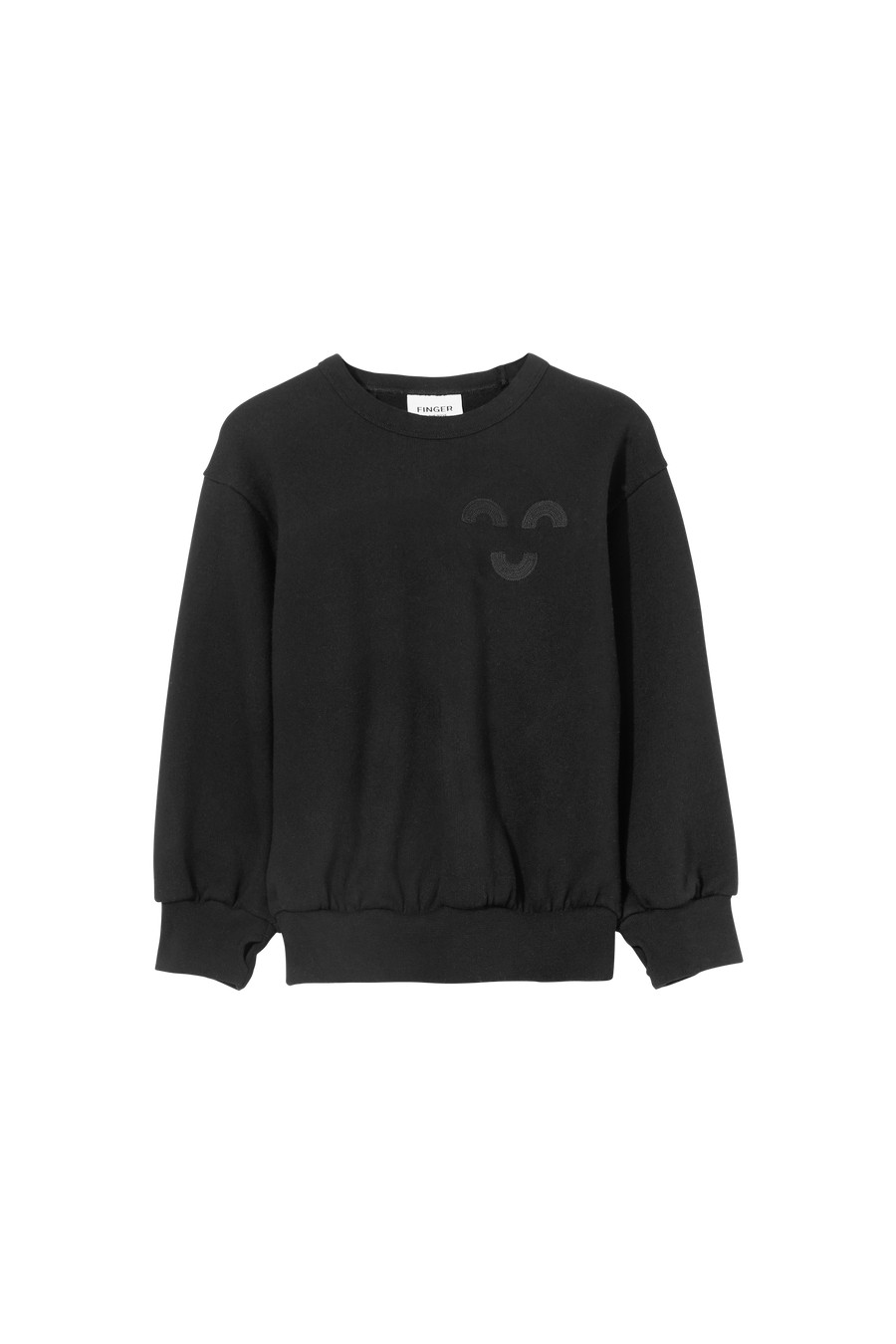 Finger in the Nose - Black Loose Sweatshirt