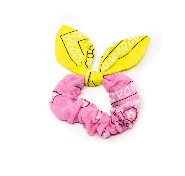 ChouChou Bandana Pink/Yellow