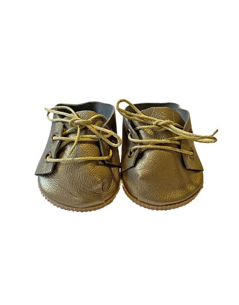 Gordis - Chaussures à lacets en cuir Gold