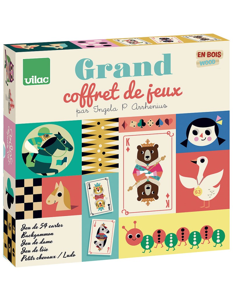 Grand coffret multi-jeux