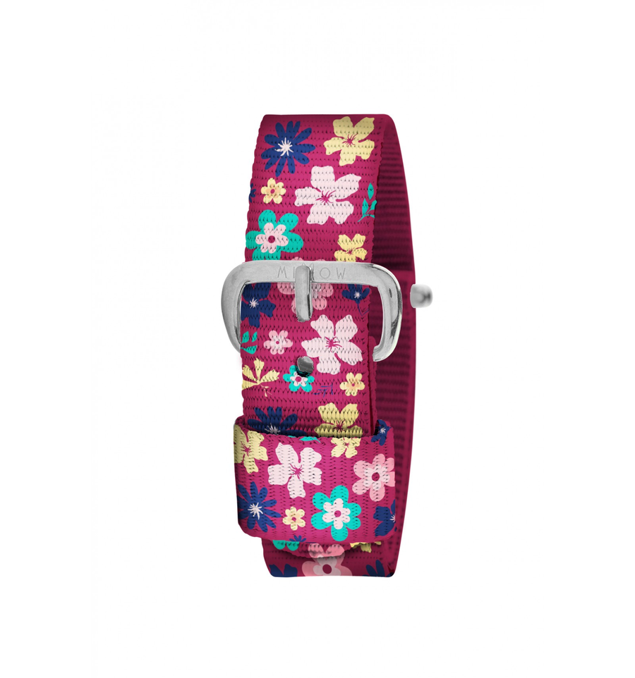 Bracelet Seul Flower Power Boucle Argent