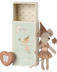 Tooth fairy mouse in matchbox - Rose