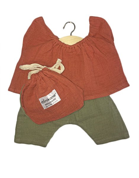 Gordis - Ensemble Mazarine Terre de sienne & Vert olive