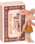 Little sister mouse in matchbox