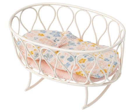 Cradle w. sleeping bag, Micro - Off-white