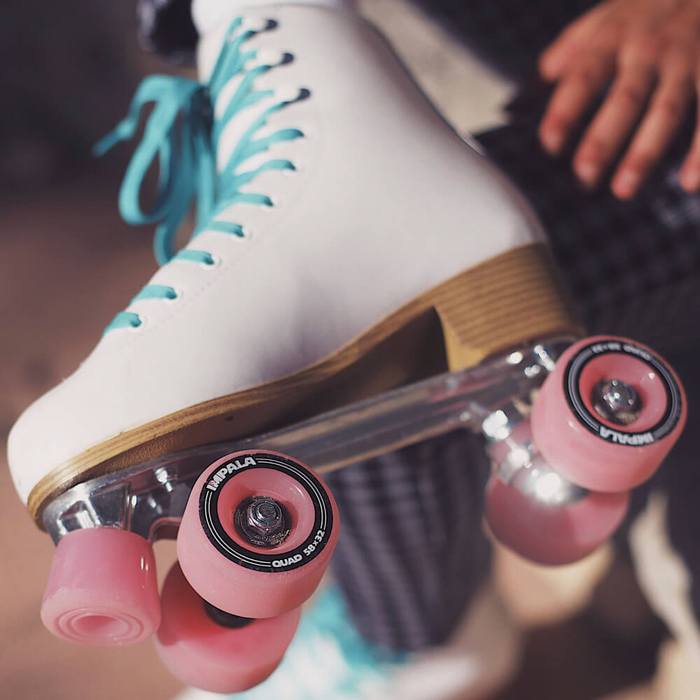 Roller Skate White