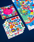 Kawaii - Sticker Poster