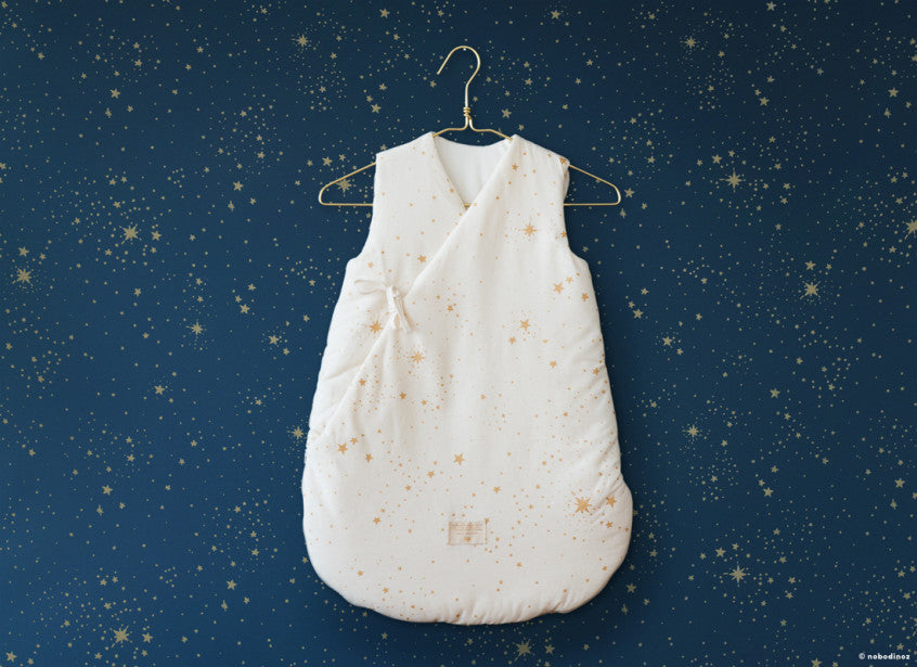 CLOUD SLEEPING BAG 0-6M  Gold Stella/Natural