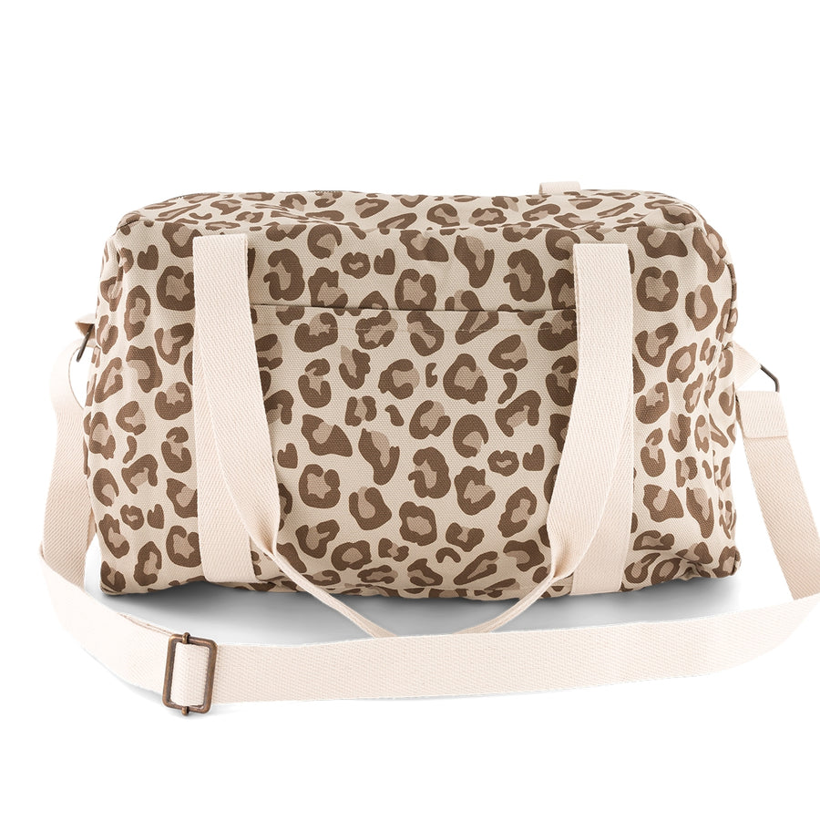 Raphael Bowling Bag Leopard Natural