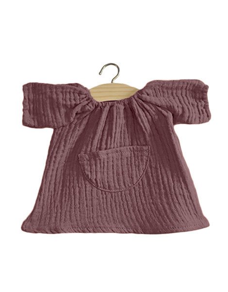 Gordis - Robe Jeanne en coton double gaze Rose orchidée