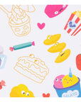 Cupcake - Notebook + Stickers