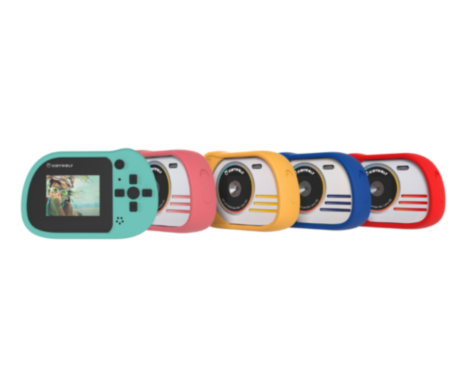 KIDYCAM - Appareil photo et vidéo - Red