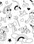 Unicorn - Coloring Pocket