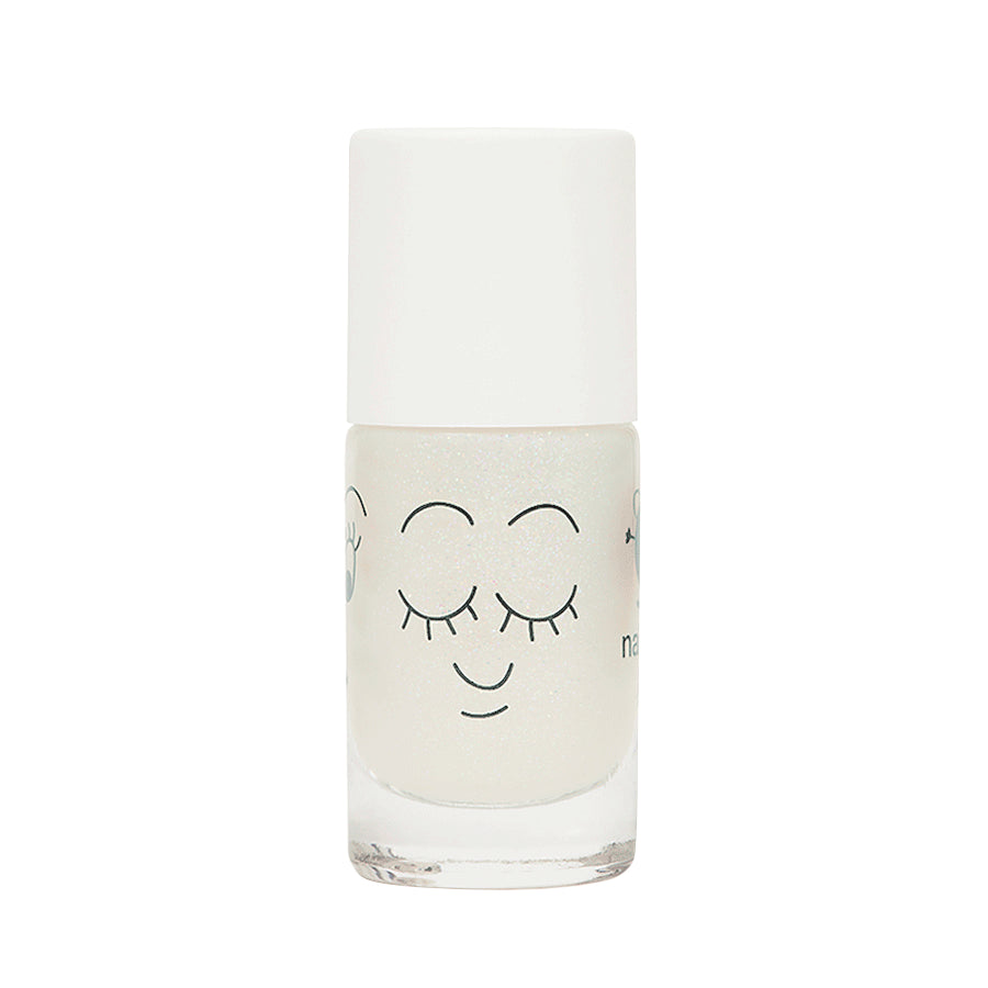 Water-based nail-polish for kids - Zouzou - extra pearly white